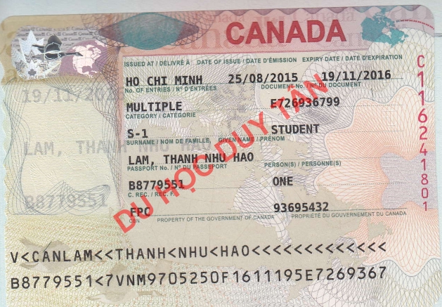 Du học Canada - Chúc mừng Lâm Thanh Như Hảo đã có visa du học Canada